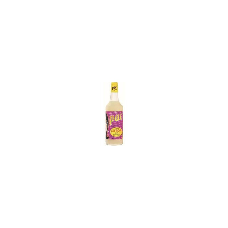 SIROP DE PAC CITRON