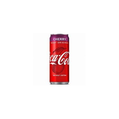 COCA COLA CHERRY BOITE 33CL * 24