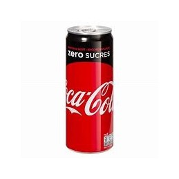 COCA COLA ZERO BOITE 33CL *24