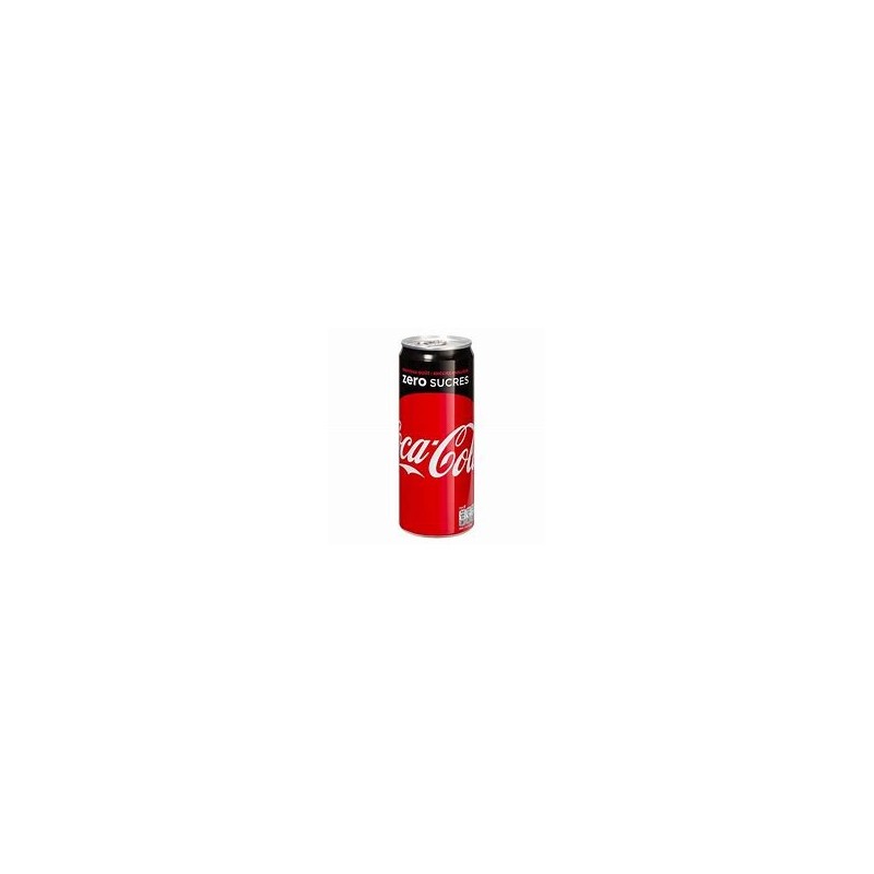 COCA COLA ZERO BOITE 33CL *24