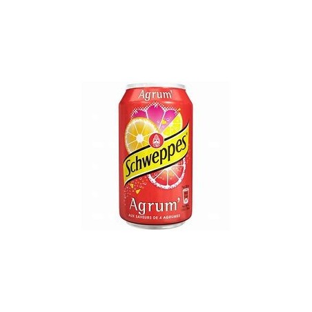 SCHWEPPES AGRUM CANETTE 33CL * 24