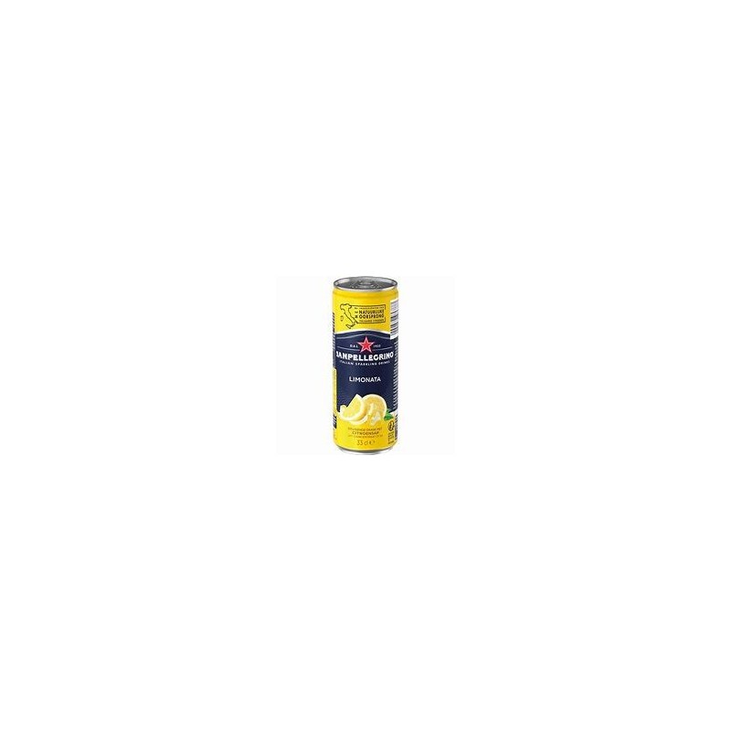 SAN PELLEGRINO LIMONATA CANETTE 33CL * 24