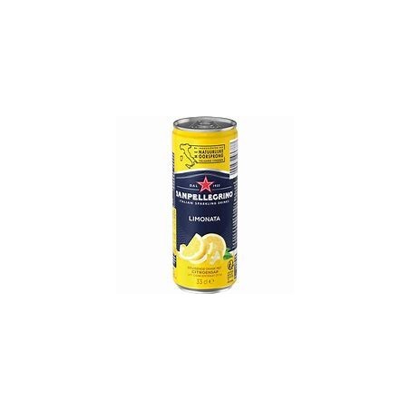 SAN PELLEGRINO LIMONATA CANETTE 33CL * 24