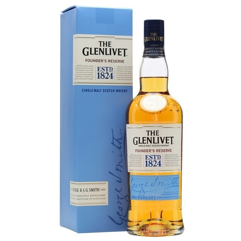 WHISKY THE GLENLIVET FOUNDER 70CL